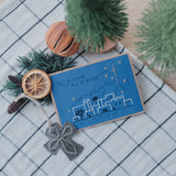 All is Bright + Mini Cross Ornament Set