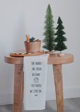 The Words We Speak Tea Towel