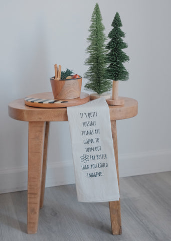 It's Quite Possible Tea Towel