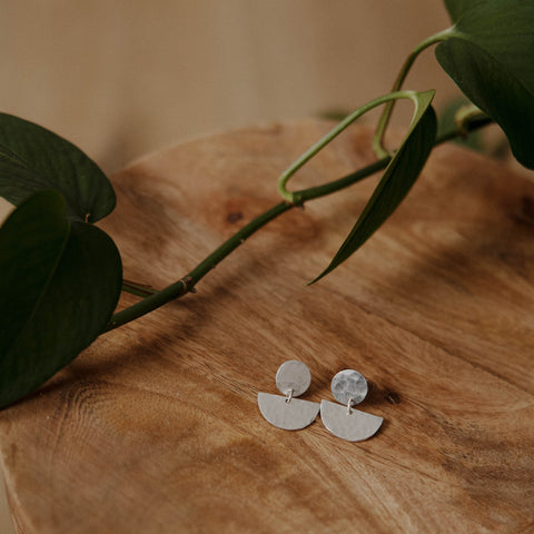 Luna Aluminum Earring
