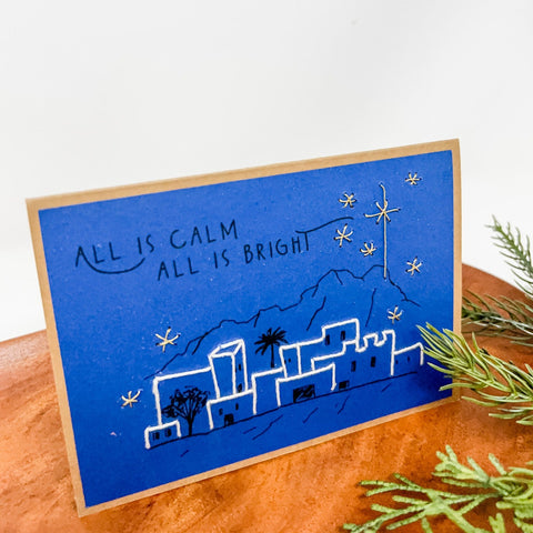 All is Bright Greeting Cards