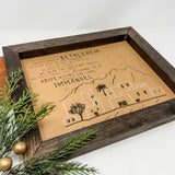 Little Bethlehem Stitched Sign
