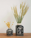 Hand Painted Indian Floral Vase