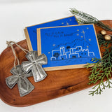 All is Bright + Mini Cross Ornament Set