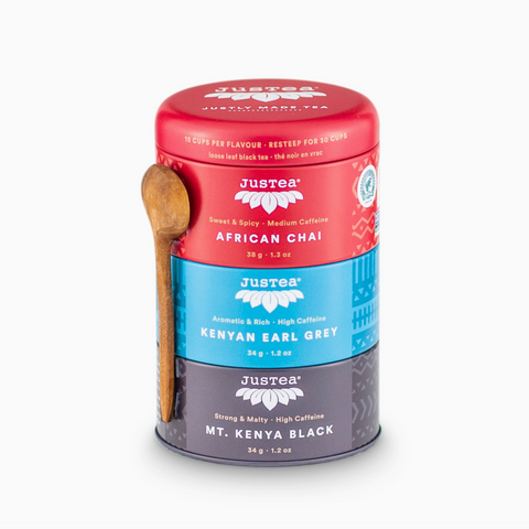 Black Tea Trio Tin & Spoon