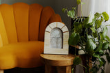 Handcrafted Bone Arch Frame