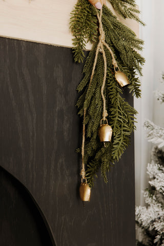 Mini Brass Bell Cluster
