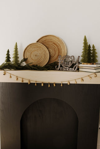 Brass Bell Christmas Garland
