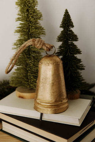 Brass Bell - Cone Double Rim