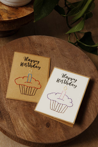 Birthday Cupcake Greeting Cards
