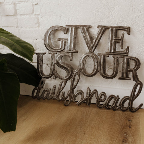 Daily Bread Metal Art