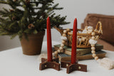 Leather Candle Stick Holder