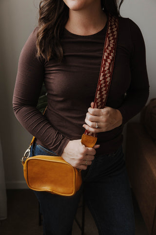 Willow's Mini Leather Crossbody