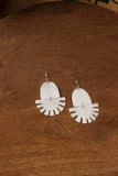 Aluminum Sunrise Dangles Earrings