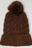 Wayra Cable Pom Beanie