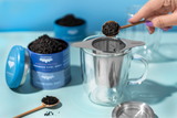 Tea Infuser with Dual-Use Coaster Lid