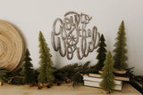 Joy to the World Metal Art