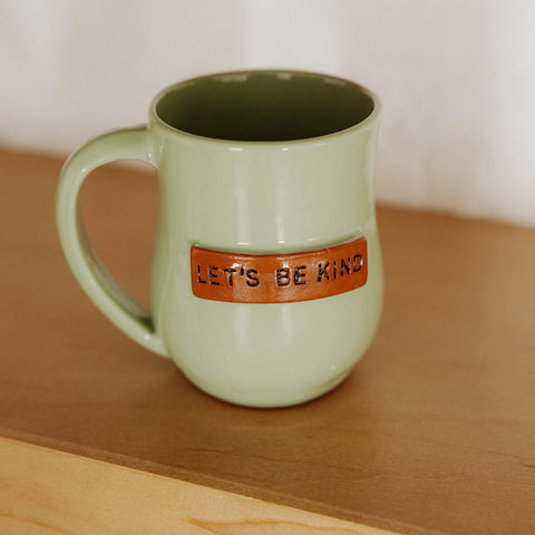 Let's Be Kind Word Mug