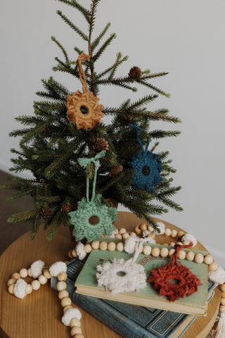 Macrame Snowflakes