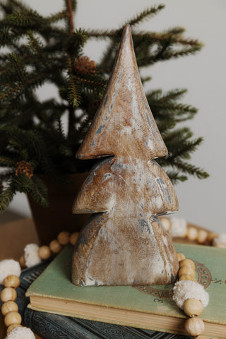 Winter Gray Christmas Tree