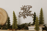 ‘Tis the Season Metal Art
