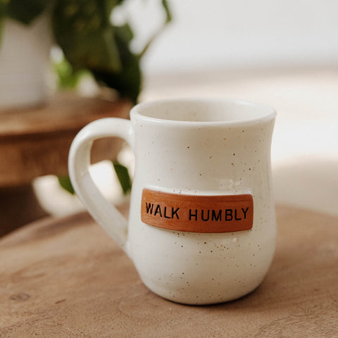 Walk Humbly Word Mug