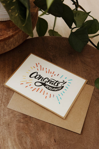 Congrats You Did It! Greeting Cards