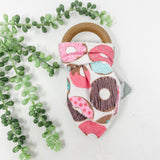 donut teething toy