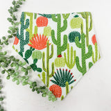 Cactus bandana bib