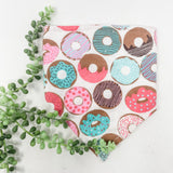 Donut bandana bib
