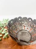 Funky Circle Metal Bowl