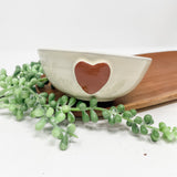 Ceramic Mini Heart Bowl