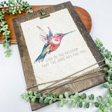 Freedom Birds Banana Paper Sign