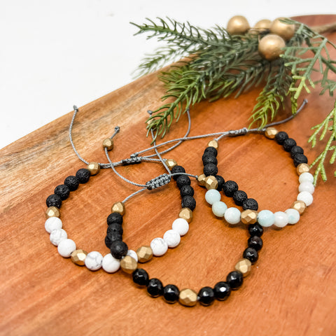 Gemstone Diffuser Bracelet