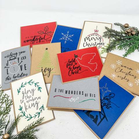 Christmas Variety 10 Pack Greeting Cards