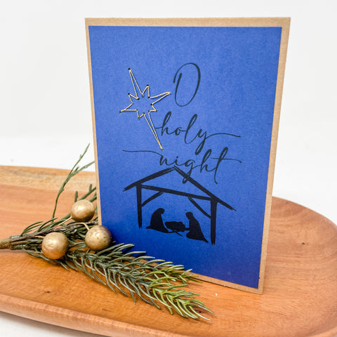 O Holy Night Holiday Greeting Cards