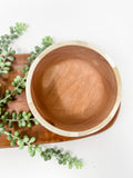 Jacmel Wood & Cow Horn Bowl