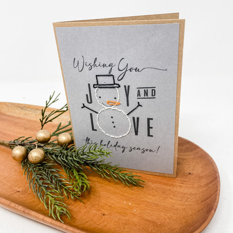 Joy & Love Holiday Greeting Cards