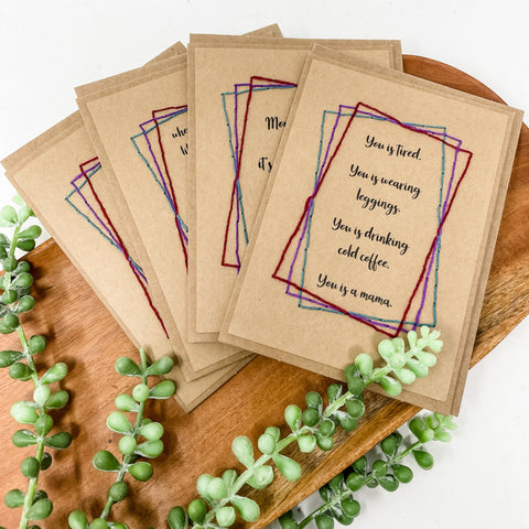Mom Life Greeting Cards