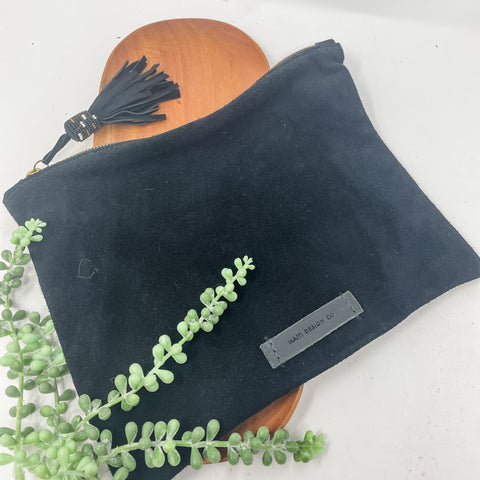 Oversized Canvas Pouch