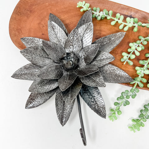 Spring Flowers Metal Art