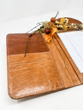 Dual-Loading Leather Portfolio