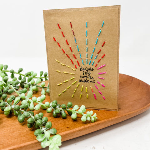 Radiate Joy Greeting Cards